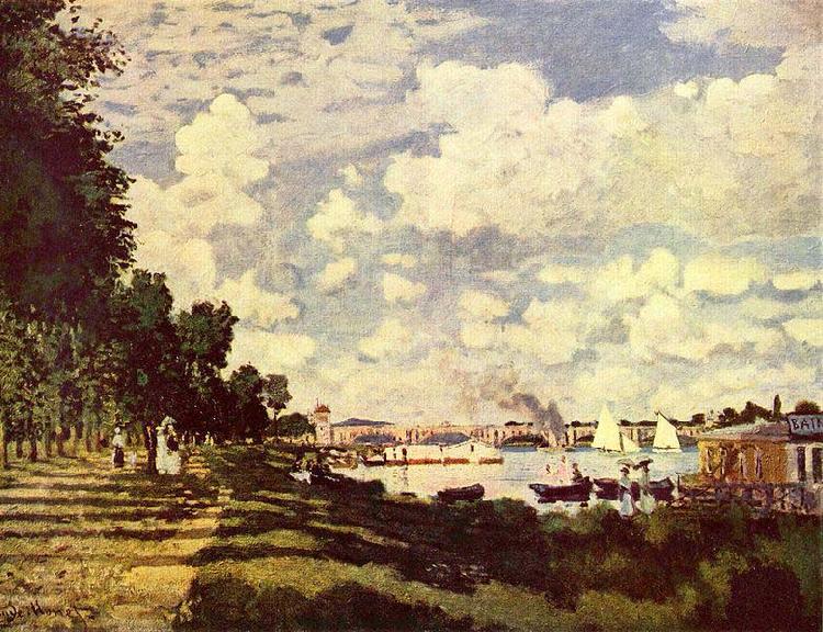 Claude Monet Seine Basin with Argenteuil, oil painting picture